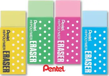 Gomë teknike Pentel ZEH-05K, fshirje precize, e gjelbër