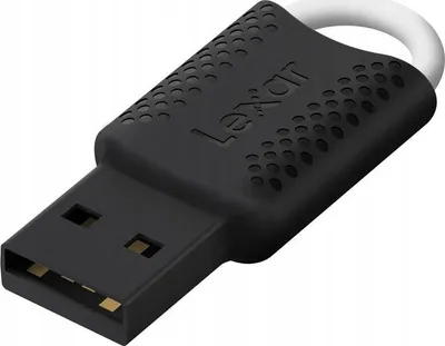 USB Lexar JumpDrive V40, 128GB, USB 2.0, e bardhë - 1