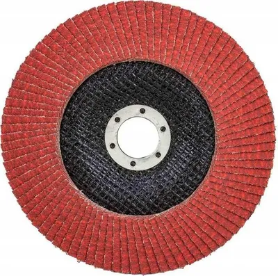 Disk lamelar bluarës ROCKFORCE 150x22.2, P80, për metal dhe dru - 2
