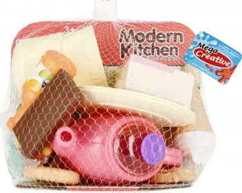 Set kuzhine për fëmijë Mega Creative 511357, lodër imituese, rozë