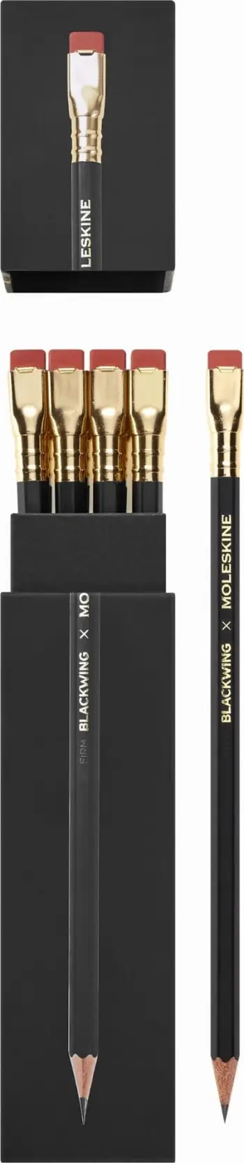 Set lapsa Moleskine Blackwing X M, Hard, 12 copë