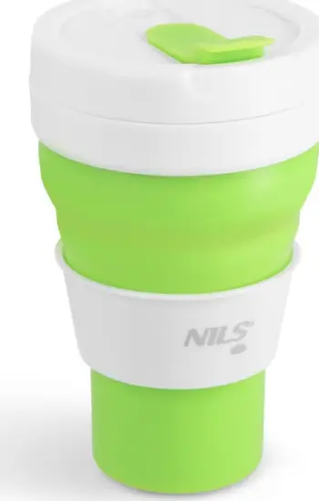 Gotë palosëse silikoni NILS Camp NC4103, 600 ml, gri