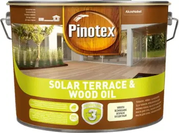 Vaj druri Pinotex Solar Terrace & Wood Oil, 2.33L, bazë uji, gjysmë-mat