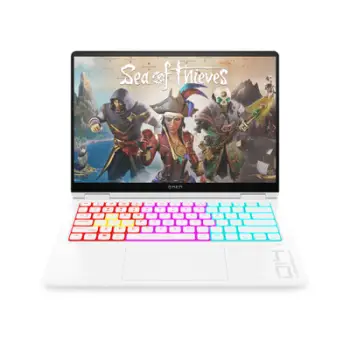 Laptop HP OMEN Transcend 14-fb1072nc, 14", Intel Core Ultra 7 255H, 32GB RAM, 1TB SSD, NVIDIA GeForce RTX 5060, i bardhë