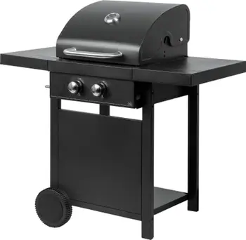 Grill me gaz për kopsht MG669 Garden, 6 kW, sipërfaqe pjekjeje 40 x 22 cm, i zi