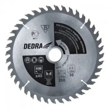 Disk prerës Dedra H13030, 30 dhëmbë