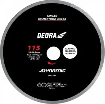 Disk prerës diamanti Dedra, 250 mm x 25,4 mm (HP2107E)