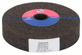 Disk për drejtbluese Bosch Straight Grinder Wheel, 125mm, 24g, gri
