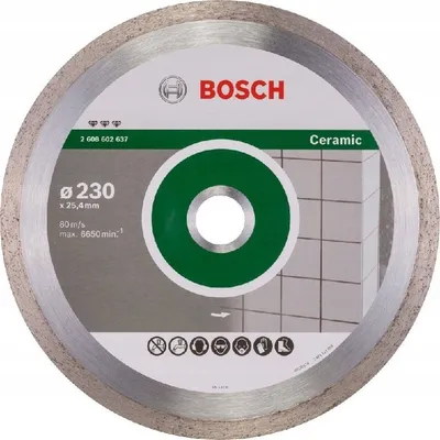 Disk prerës Bosch Ceramic Diamond, 230mm, për pllaka qeramike - 1