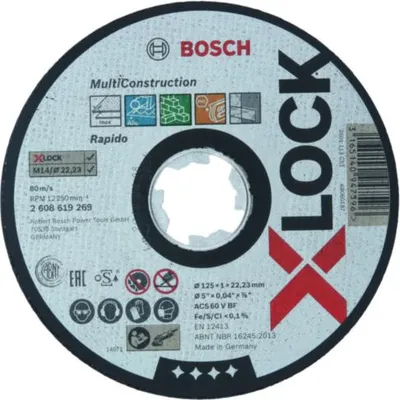 Disk prerës Bosch Accessories, 125x22.23mm, 1 copë - 1