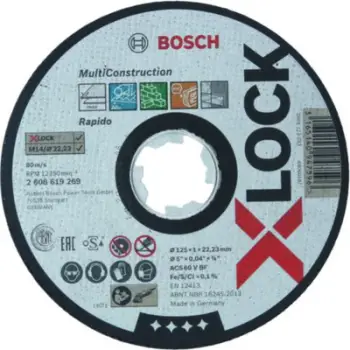 Disk prerës Bosch Accessories, 125x22.23mm, 1 copë
