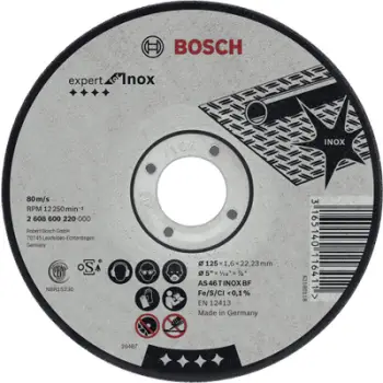 Disk prerës Bosch Expert 2608600094, 125mm, për INOX dhe çelik