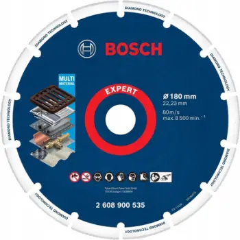 Disk prerës Bosch Expert Diamond Metal, 180mm, për metal