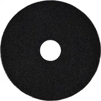 Disk pastrimi Silver Line Scrubbing Pad 13", profesional, për makina dyshemeje, i zi
