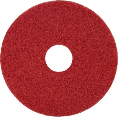 Disk pastrimi Silver Line ABCPAD12, 12", për makinë dyshemesh, i kuq - 1