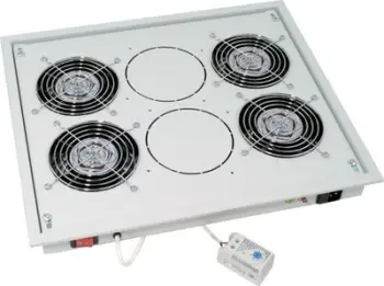 Panel i ventilimit me termostat Triton (RAX-CH-X05-X3), i hirtë