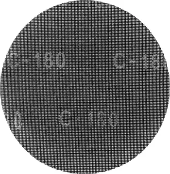 Disk për gërryerje Graphite, 225 mm, K180, 10 copë