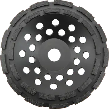 Disk për bluarje Graphite 57H886, 115x22,2x5mm, i zi