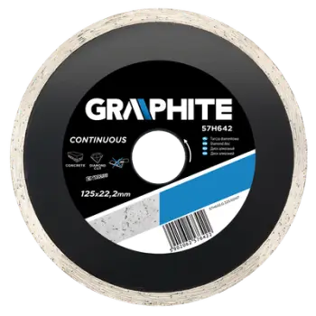 Disk prerës diamant Graphite 57H644, 180mm, 22.2mm, gri