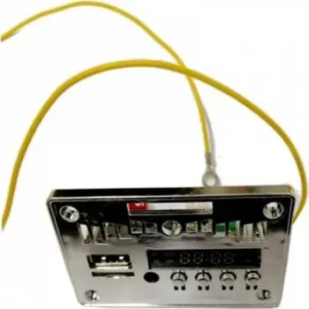 Panel muzike Lean Sport për veturë lodër me bateri, 7.5 x 5 cm, i zi
