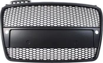 Grill radiator MTuning për Audi A4 B7, RS Style, me PDC, i zi