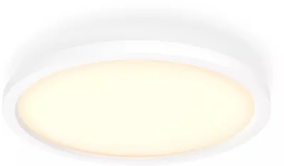 Panel tavanor LED Philips Hue Aurelle, White Ambiance, Ø 40 cm, i bardhë - 1