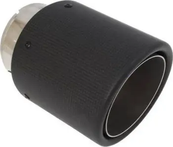Gozhë shkarkimi MTuning, hyrje 76mm, dalje 114mm, karbon