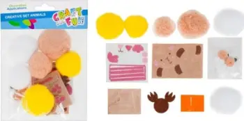 Set lodër Craft with Fun për ndërtime kreative