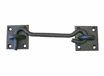 Grepa mbyllës metalik Okko HOOK 04, 250mm, i zi