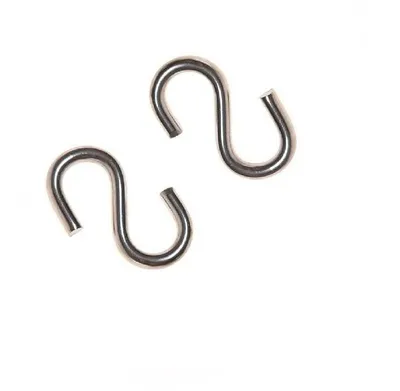 Grep S në formë S Haushalt, 6 mm, çelik i galvanizuar, set 2 copë - 1