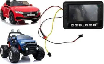 Panel muzike Lean Cars DK-550, LCD MP4, për Ford Ranger Monster Arteon, i zi