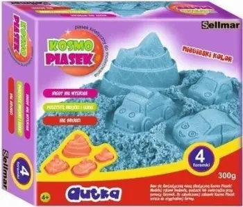 Set lodër me rërë kinetike Sellmar Kosmo Sand Cars, 300g, me forma makina, shumëngjyrësh