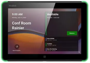 Panel rezervimi Yealink ROOMPANEL PLUS, 10.1", Android 11, i zi