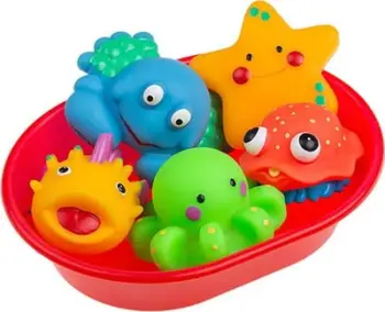 Set lodrash banjo Tullo Sea Animals No.2, 5 copë, për foshnje, shumëngjyrëshe