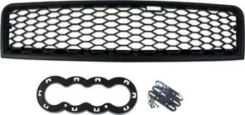 Grillë radiatori MTuning për Audi A6 C5, RS Style, 2001-2005, e zezë