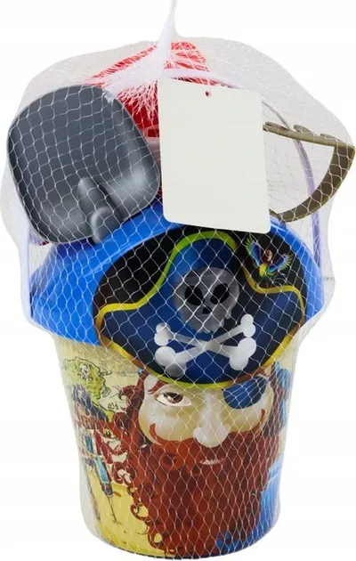 Set lodrash rëre Lean Toys Pirate, 6 pjesë, multikolor - 3