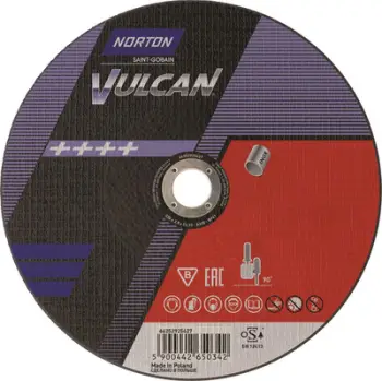 Disk prerës metali Norton Vulcan, 230mm, 1.9mm, për inox