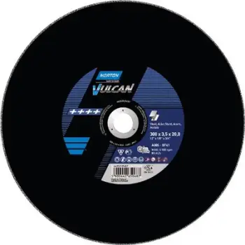 Disk prerës për metal Norton (66252925469), 350mm x 3.5mm x 25.4mm, T41, A30S, FIX80