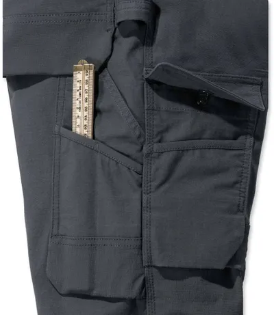 Pantallona cargo Carhartt Full Multi Pocket, Rugged Flex, W38 L30, gri e errët - 2