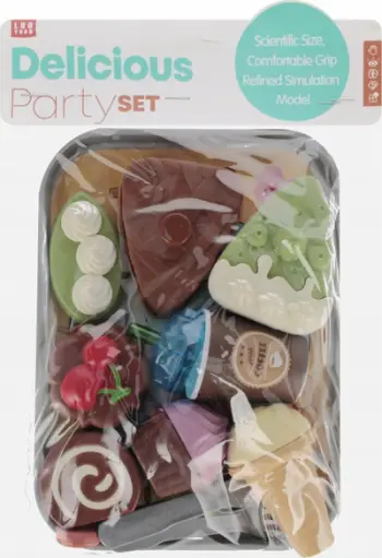 Set lojë kuzhine Mega Creative Desert Kitchen Set, me aksesorë plastike, për fëmijë 3+