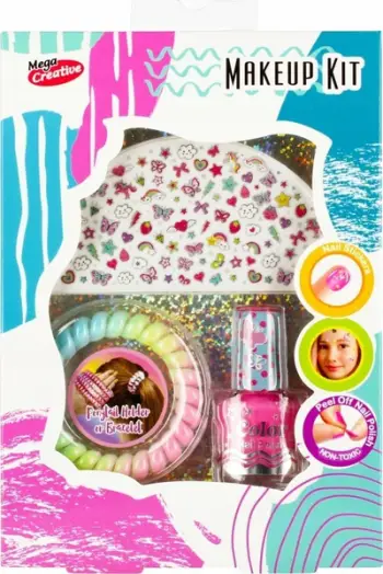 Set loje kozmetike MEGA CREATIVE 502859, për fëmijë, shumëaksesor, shumëngjyrësh