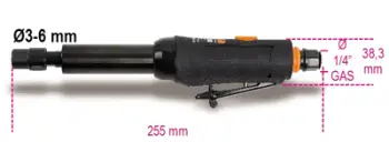Grinder pneumatik Beta Tools BT-1933L, bosht i zgjatur 100mm, 25.000 rpm