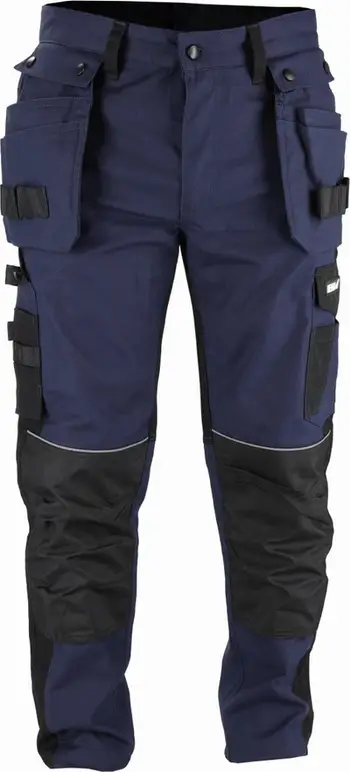 Pantallona pune DEDRA BH47SP SlimFit, shumë xhepa, 270g/m2, gri