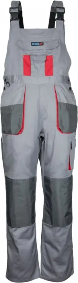 Pantallona pune Dedra Comfort Line, me xhube, madhësia XXL 58, gri