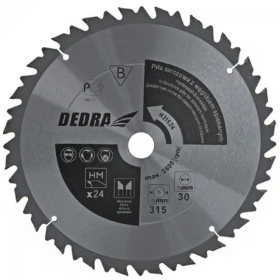 Disk sharre Dedra, 400x30mm - 1