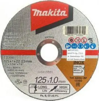 Disk prerës Makita, 125x22.2mm