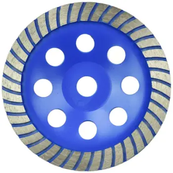 Disk prerës PCD diamant, 125x22.23mm, për asfalt dhe ngjitës, gri