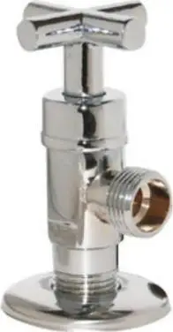Valvul këndore Impetissimo Frullatore, 1/2" x 1/2", metalik