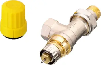 Valvul kthimi Danfoss RA-UR 3/8, e këndëzuar, për tub kthimi