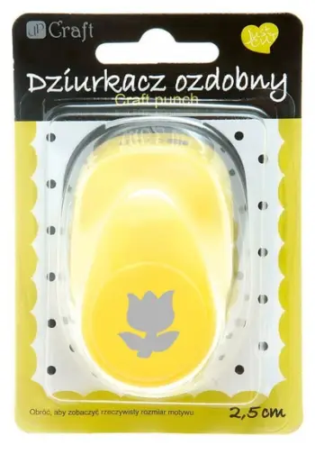 Grirëse dekorative letre Dalprint Tulip 25 110-037, formë tulipani, për punime artizanale